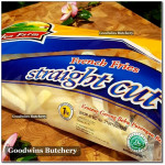 GoldenFarm french fries  STRAIGHT CUTS frozen 1kg Golden Farm (new packaging)